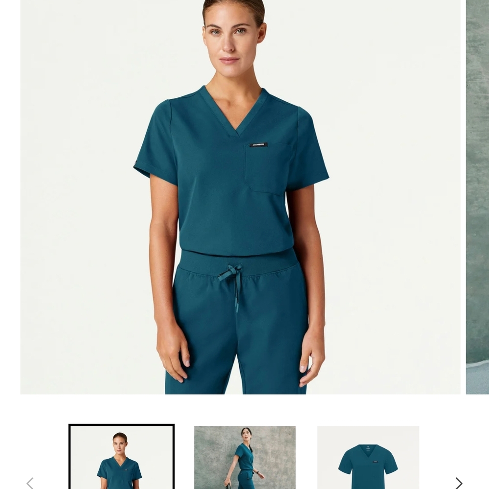 Jaanuu V-Neck Women's  Rhena Scrub Top